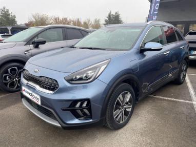 Voir le détail de l'offre de cette KIA Niro 1.6 GDi 105ch ISG + Plug-In 60.5ch Premium DCT6 5cv de 2022 en vente à partir de 385.05 €  / mois