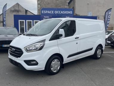 Voir le détail de l'offre de cette FORD Transit Custom Fg 300 L1H1 2.0 EcoBlue 130 Trend Business 7cv de 2022 en vente à partir de 317.03 €  / mois