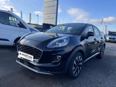 Voir le détail de l'offre de cette FORD Puma 1.0 Flexifuel 125ch S&S mHEV Titanium de 2024 en vente à partir de 234.41 €  / mois