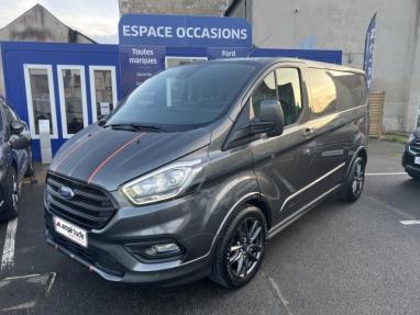 Voir le détail de l'offre de cette FORD Transit Custom Fg 290 L1H1 2.0 EcoBlue 185 S&S Sport BVA6 de 2021 en vente à partir de 463.23 €  / mois