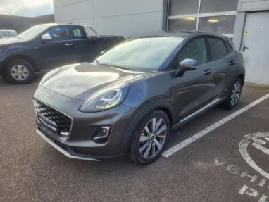 Voir le détail de l'offre de cette FORD Puma 1.0 EcoBoost 125ch mHEV Titanium X 6cv de 2021 en vente à partir de 187.97 €  / mois