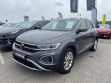 Voir le détail de l'offre de cette VOLKSWAGEN T-Roc 1.5 TSI EVO 150ch Style DSG7 de 2022 en vente à partir de 261.12 € / mois
