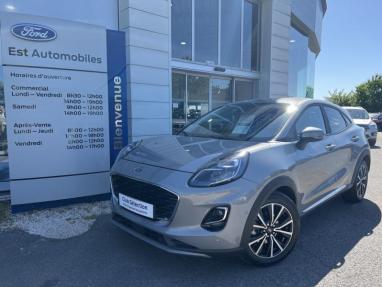 Voir le détail de l'offre de cette FORD Puma 1.0 EcoBoost 125ch mHEV Titanium Business 6cv de 2020 en vente à partir de 199.12 €  / mois
