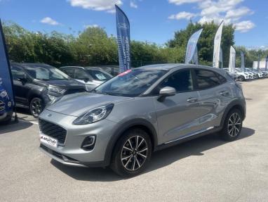Voir le détail de l'offre de cette FORD Puma 1.0 EcoBoost 125ch S&S mHEV Titanium Design 2 Powershift de 2022 en vente à partir de 217.89 € / mois