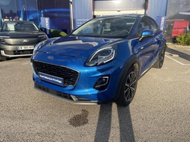 Voir le détail de l'offre de cette FORD Puma 1.0 EcoBoost 125ch mHEV Titanium 6cv de 2021 en vente à partir de 198.77 €  / mois